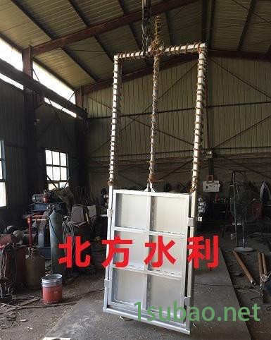 北方插板闸,制水闸,叠梁闸,平面闸等各式钢制闸门 闸阀图7