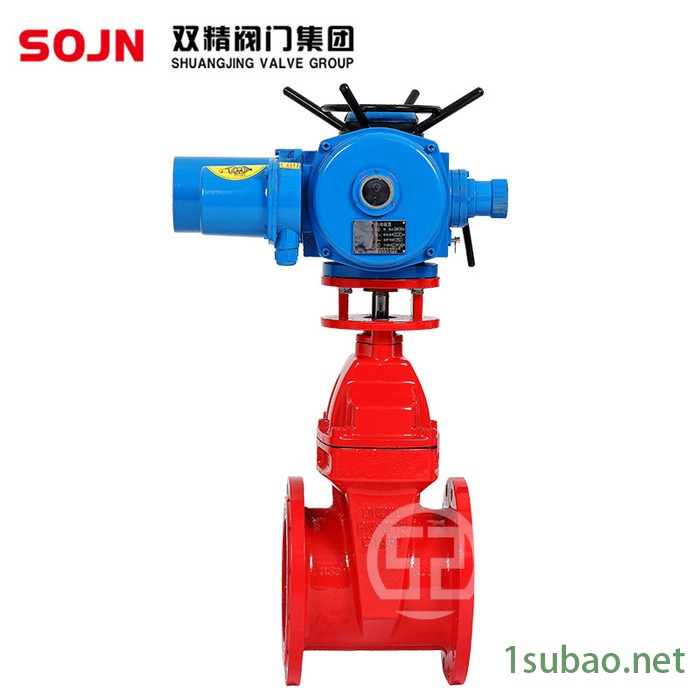 电动软密封闸阀Z945X-16Q水利污水 弹性座封电动开关型法兰闸阀图3
