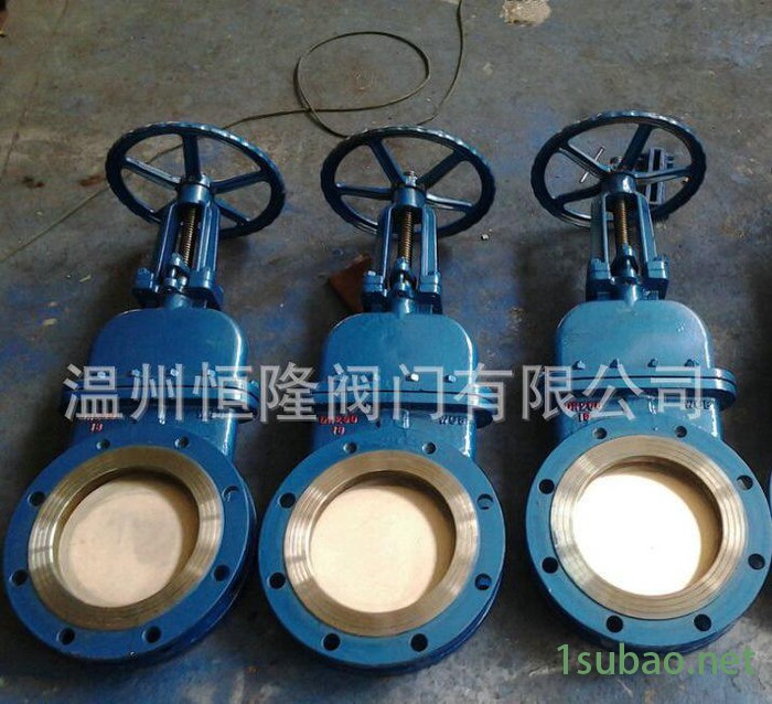 手动暗板刀闸阀 手动带盖刀闸阀 手动零泄露刀闸阀图2