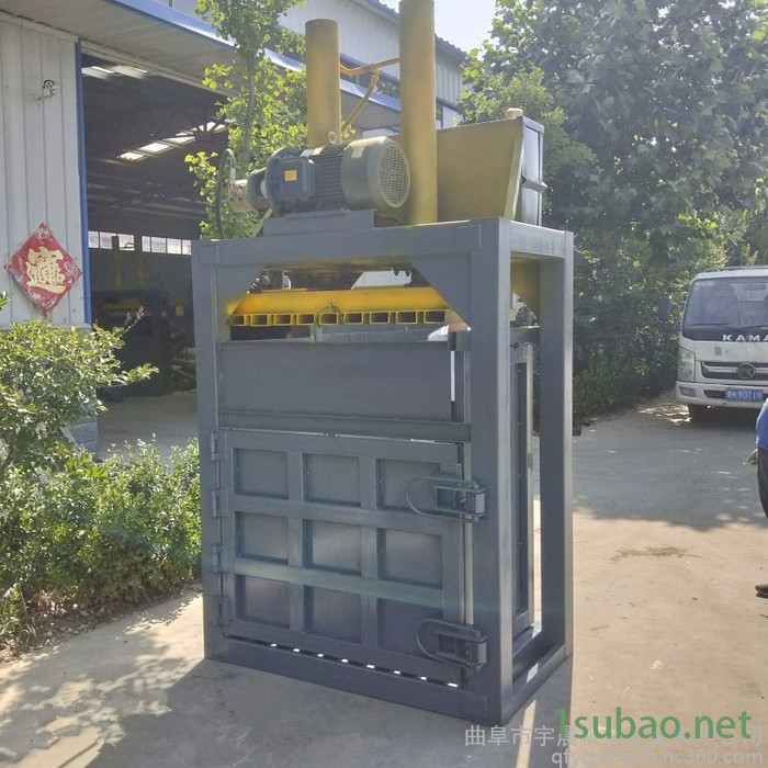 废熟料瓶压缩机无纺布液压打块机 废纸箱打块机厂家宇晨图6