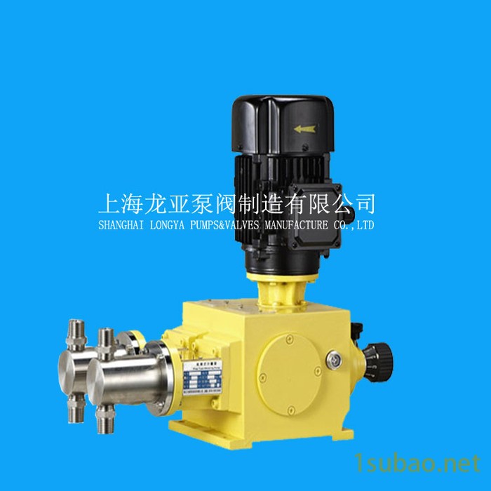 生产J-X10/2.0型柱塞计量泵 单缸泵 糖浆防酸碱计量泵图2