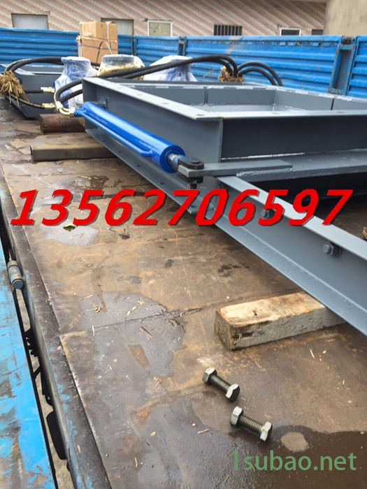 安源气动插板阀 气动平板闸阀  气动闸阀图4