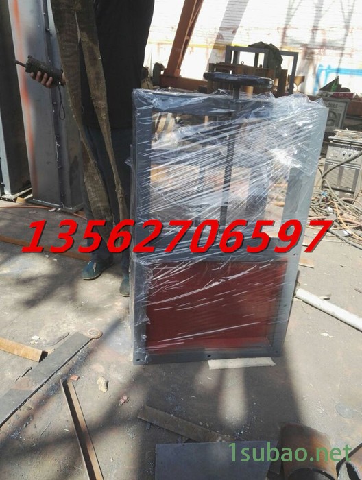 安源气动插板阀 气动平板闸阀  气动闸阀图5