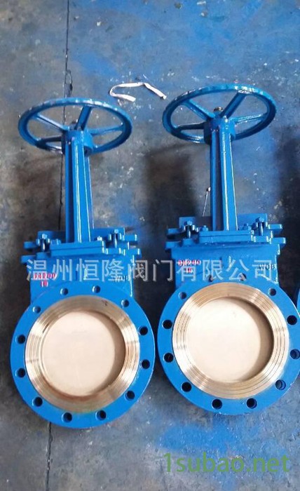 浆闸阀 DN200/DN300手动薄型闸阀图2