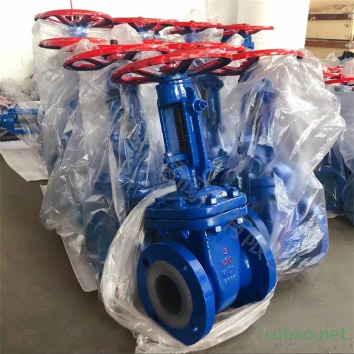 蓝宣工厂 Z41F46衬氟闸阀 衬氟闸阀现货图3