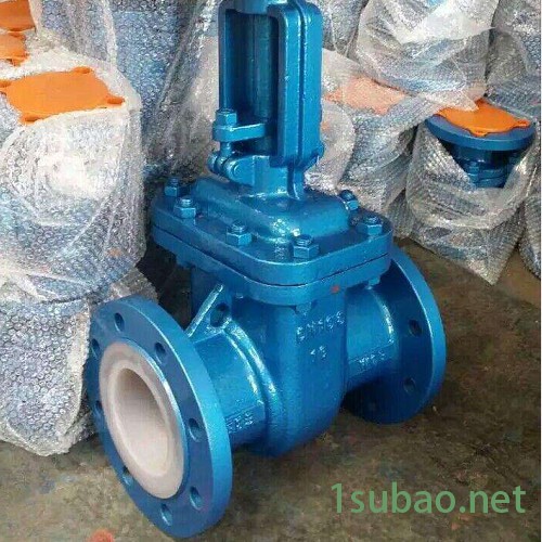 蓝宣工厂 Z41F46衬氟闸阀 衬氟闸阀现货图2