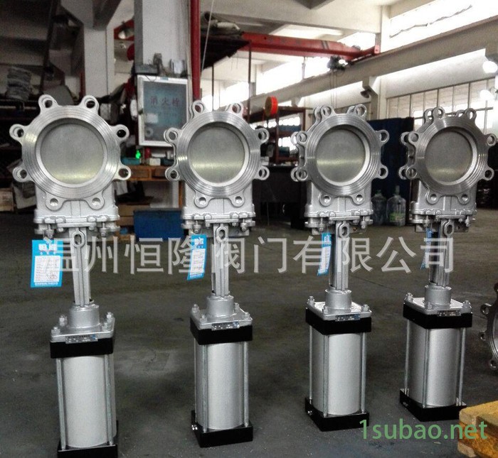 美标不锈**闸阀 美标气动刀闸阀 美标气动刀型闸阀图3