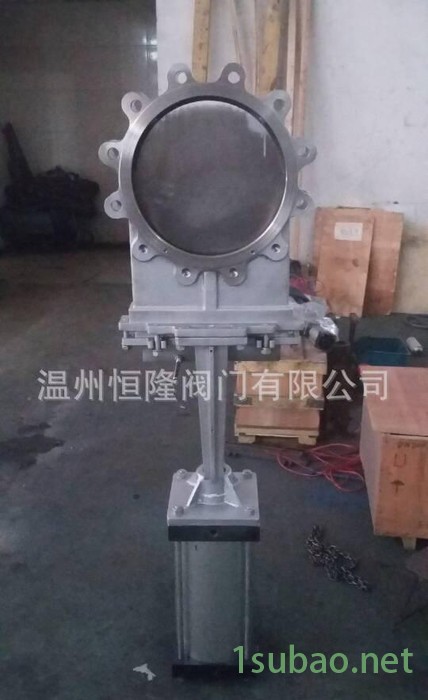 凸缘刀型闸阀 气动刀型闸阀 PZ643X/W耐腐蚀刀型闸阀图3