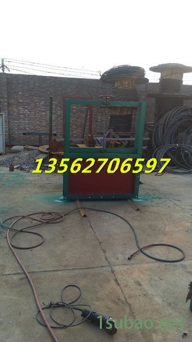 安源圆口手动闸阀 圆形手动平板闸阀图5