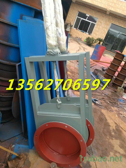 安源圆口手动闸阀 圆形手动平板闸阀图6