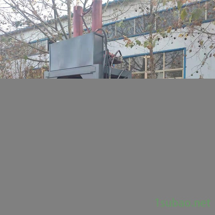 河南无纺布布头打包机 塑料薄膜液压打包机 华晨易拉罐压扁机图5