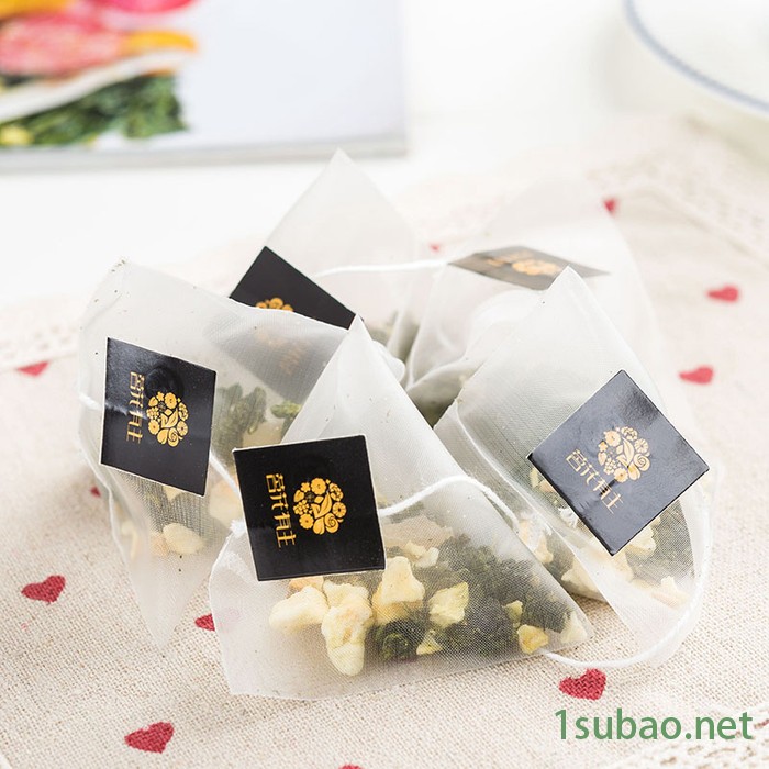 钦典 QD-20A茶包袋泡茶包装机 尼龙无纺布全自动三角包代用茶包装机图5