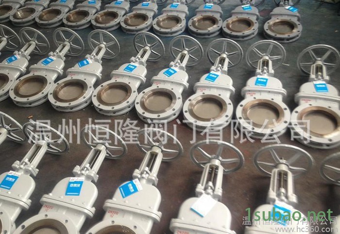 手动暗板圆形闸板阀 闸阀图3