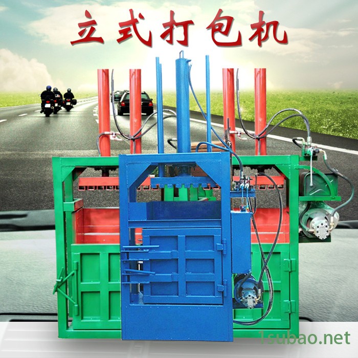 碎布料压包机价格 一次性无纺布手提袋压包机 编织袋打包机图6
