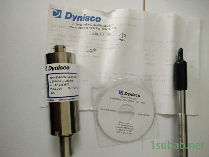 Dynisco丹尼斯克高温熔体压力传感器 变送器用于无纺布非织造布.化纤纺机.挤出设备等行业图3