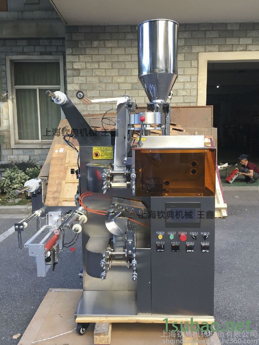 上海钦典QD-18-KF挂耳咖啡包装机内外袋一体无纺布滤挂咖啡全自动包装机冷泡咖啡滴漏式咖啡定量包装机图4