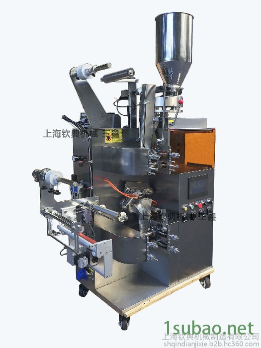 上海钦典QD-18-KF挂耳咖啡包装机内外袋一体无纺布滤挂咖啡全自动包装机冷泡咖啡滴漏式咖啡定量包装机图6