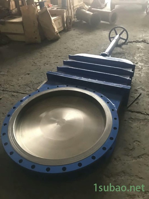 亚钛阀门直销手动暗杆刀型闸阀 暗杆刀型闸阀 暗板式刀型闸阀密封性能好 污水 燃气配套使用图3