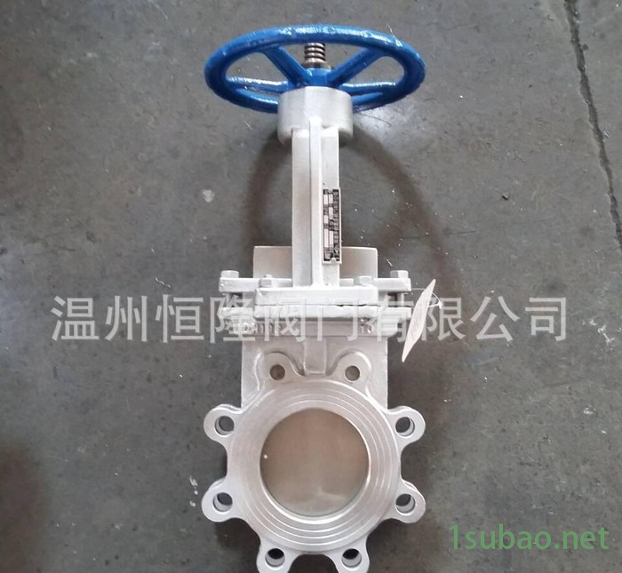 PZ43F凸耳手动不锈**闸阀/刀型闸阀/刀形闸阀图3
