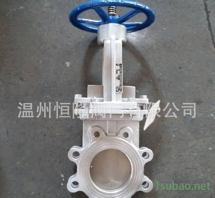 PZ43F凸耳手动不锈**闸阀/刀型闸阀/刀形闸阀图2