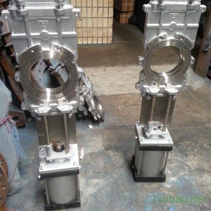 蓝宣供应 PZ673H气动穿透式刀闸阀 穿透式刀闸阀厂家图2