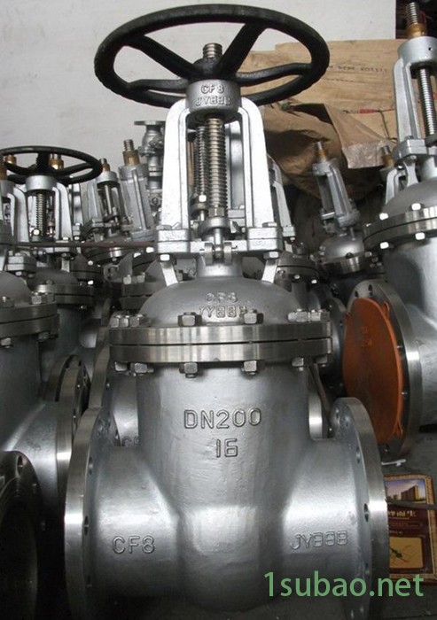 不锈钢闸阀Z41H-16P 304，316.闸阀图2