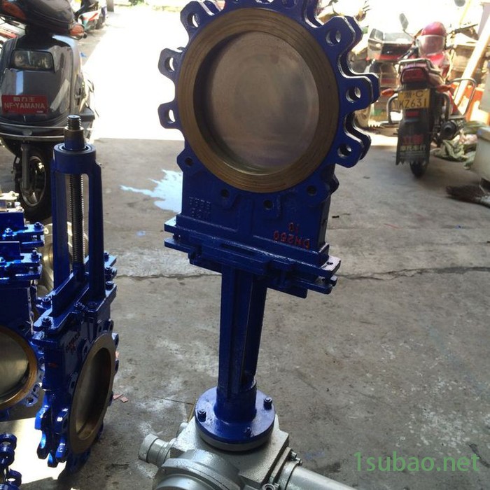 蓝宣阀门 PZ73H梅花形刀闸阀 梅花形刀闸阀厂家图3