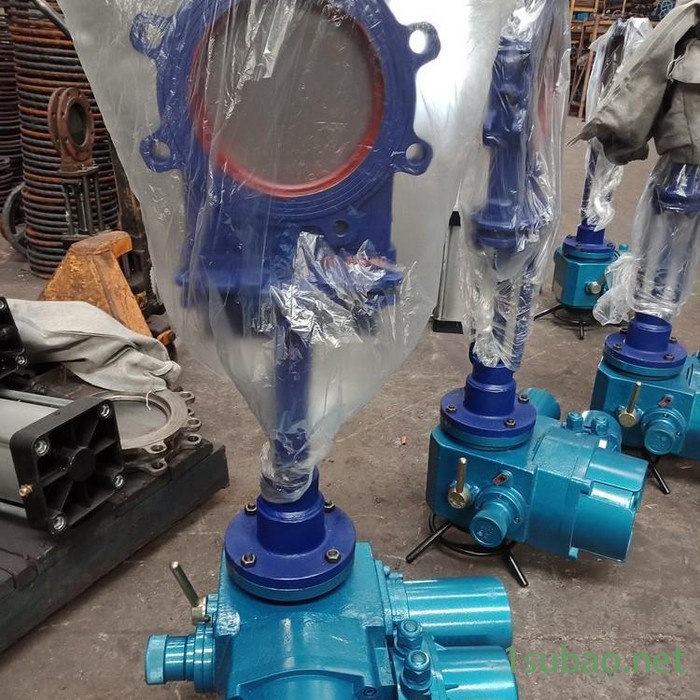 蓝宣阀门 PZ73H梅花形刀闸阀 梅花形刀闸阀厂家图5