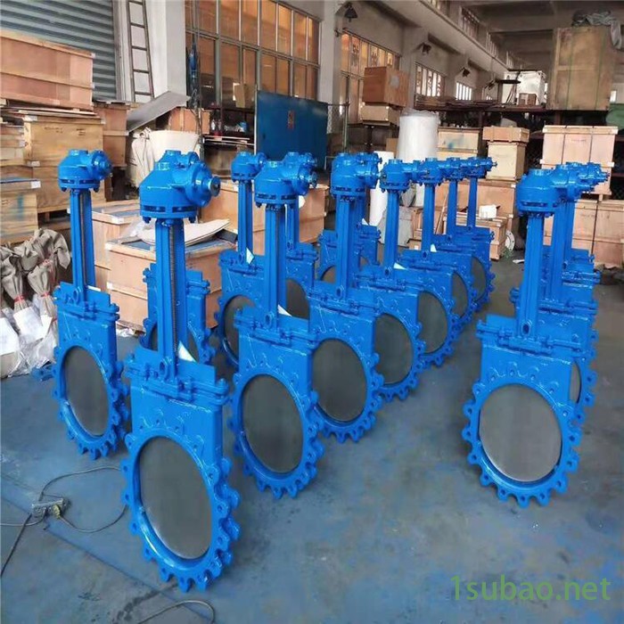 蓝宣阀门 PZ73H梅花形刀闸阀 梅花形刀闸阀厂家图2
