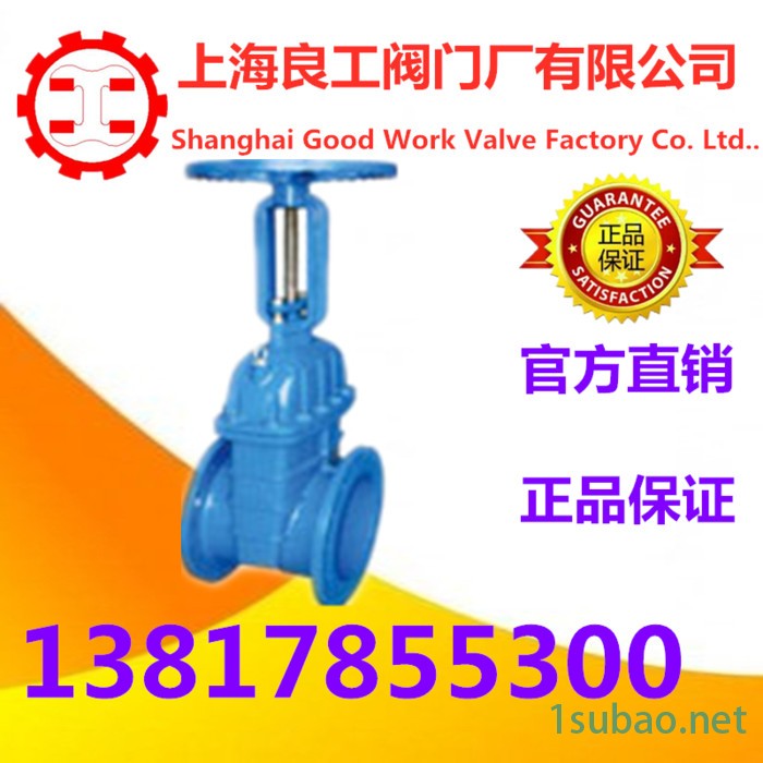 Z41X-16Q弹性座封明杆闸阀 软密封闸阀 法兰闸阀上海良工不锈钢阀门图3