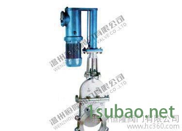 恒隆  PZ273F电液动暗杆刀型闸阀 梅花刀形闸阀  DMZ273图4