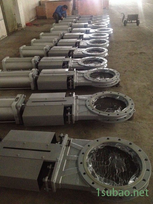 温州刀闸阀**气动刀闸阀 气动刀型闸阀 含三联件PZ673H-10C图7