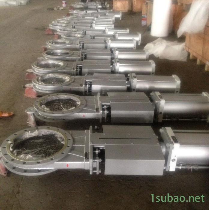 温州刀闸阀**气动刀闸阀 气动刀型闸阀 含三联件PZ673H-10C图3