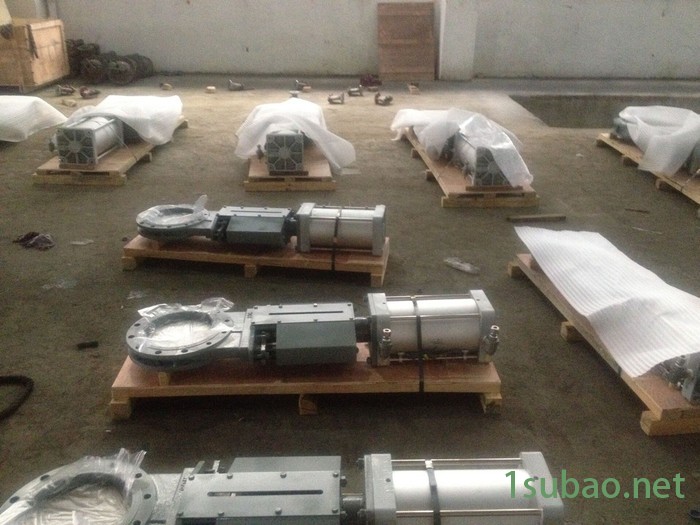 温州刀闸阀**气动刀闸阀 气动刀型闸阀 含三联件PZ673H-10C图5