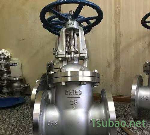 蓝宣阀门 Z41H 304L法兰闸阀 不锈钢法兰闸阀图2