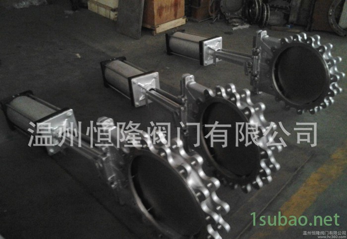 带盖刀闸阀 不锈钢暗杆刀闸阀DN200图2