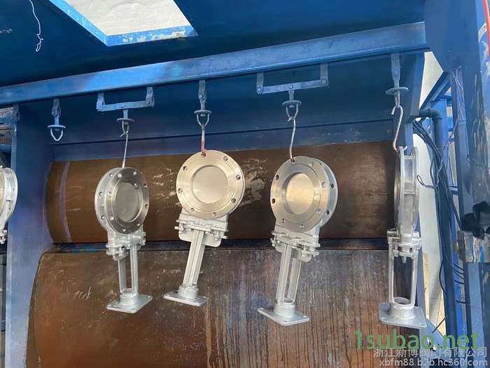 零售PZ73H-10C手动刀型闸阀 刀闸阀 插板阀 夹式刀形闸阀图2