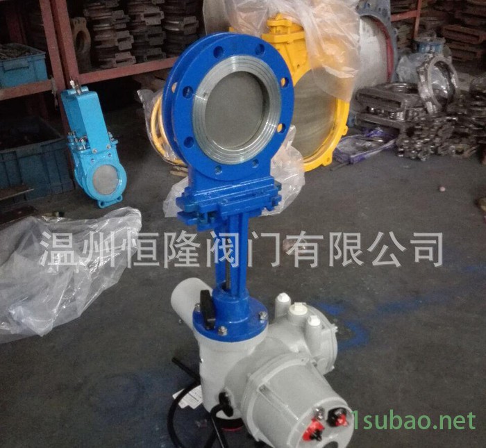 PZ973X/H 对夹 电动刀闸阀 电动刀型闸阀 电动刀形闸图3