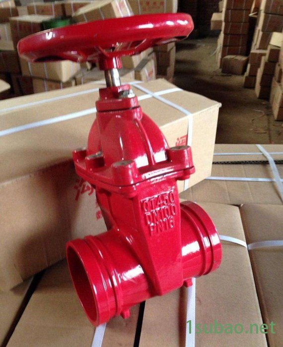 上海沪工阀门Z85X-16Q暗杆信号沟槽闸阀卡箍信号闸阀图4