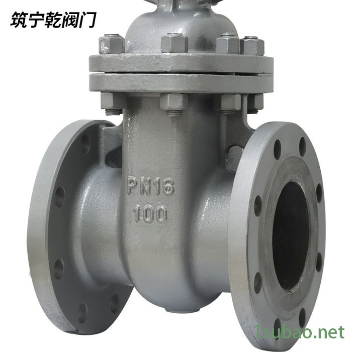 筑宁乾 俄标重体闸阀Z41-16C 手动明杆阀门 硬密封闸阀dn100 法兰阀门图4