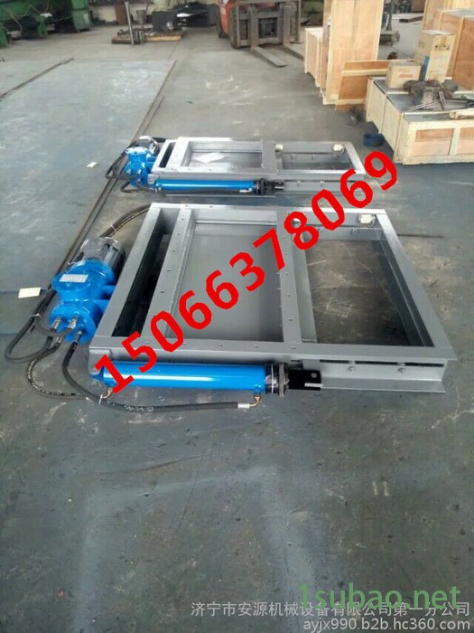 一站双缸平板闸阀 DPZ-40电液动插板阀 电液动推杆平板闸阀出厂价图7