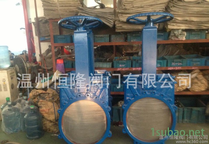 DN500/DN600双向污水闸板阀 新型刀闸阀图3
