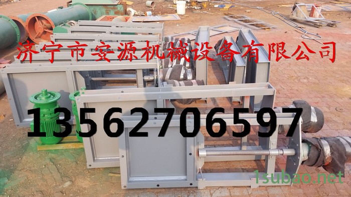 安源电动插板阀  电动平板闸阀2020年**图3