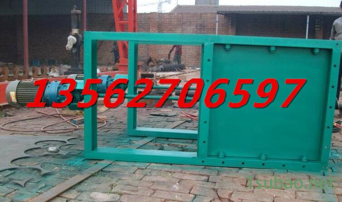 安源电动插板阀  电动平板闸阀2020年**图4