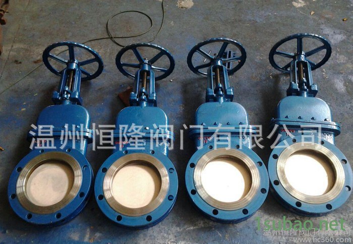 恒隆  DMZ73X暗板法兰刀型闸阀/刀阀图3