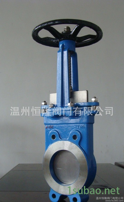 PZ73X美标手动凸耳刀闸阀图3