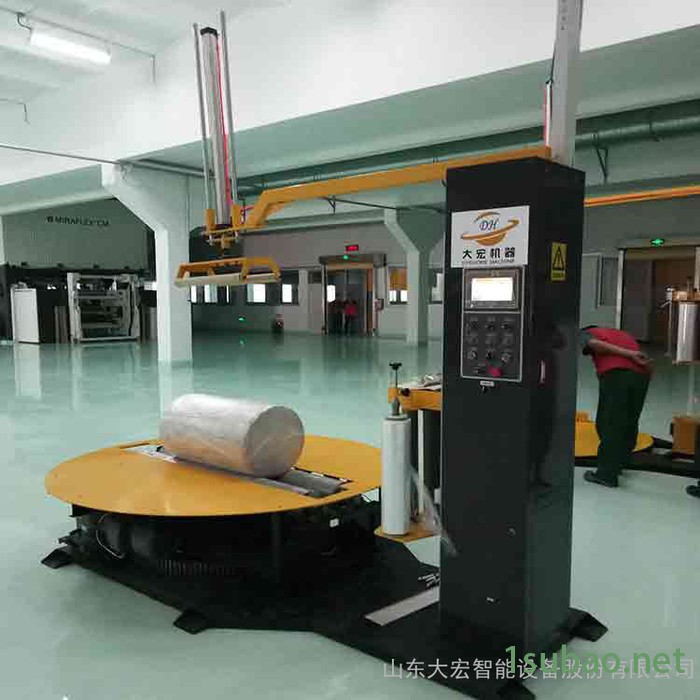 压顶型圆筒包装机 无纺布包装机 称重型缠绕包装机 山东大宏图4