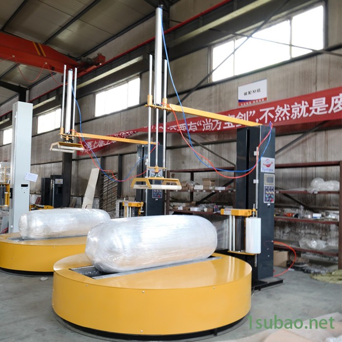 压顶型圆筒包装机 无纺布包装机 称重型缠绕包装机 山东大宏图7
