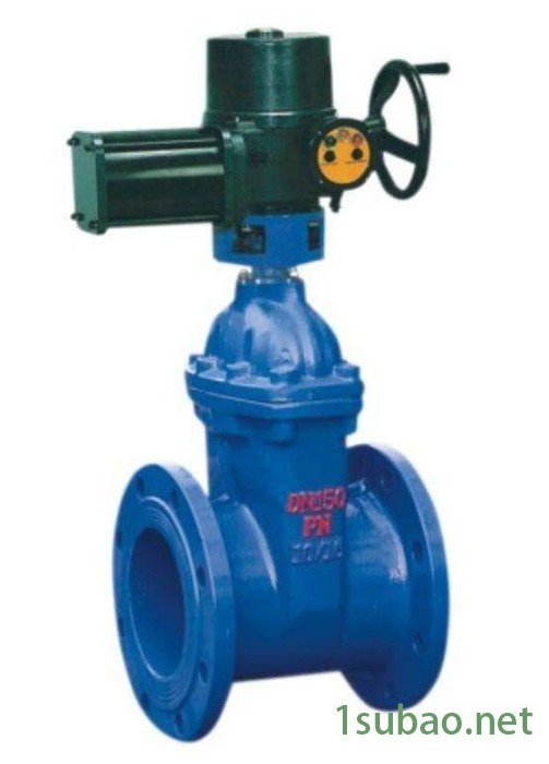 供应中诚铸铁电动暗杆软密封闸阀图2