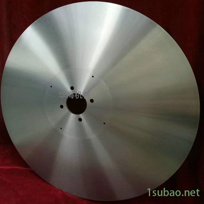 华海机械生产分切上下圆刀片 小圆刀 平圆刀蝶形刀片 单刀无纺布纸管分切圆刀 锋利耐磨图3